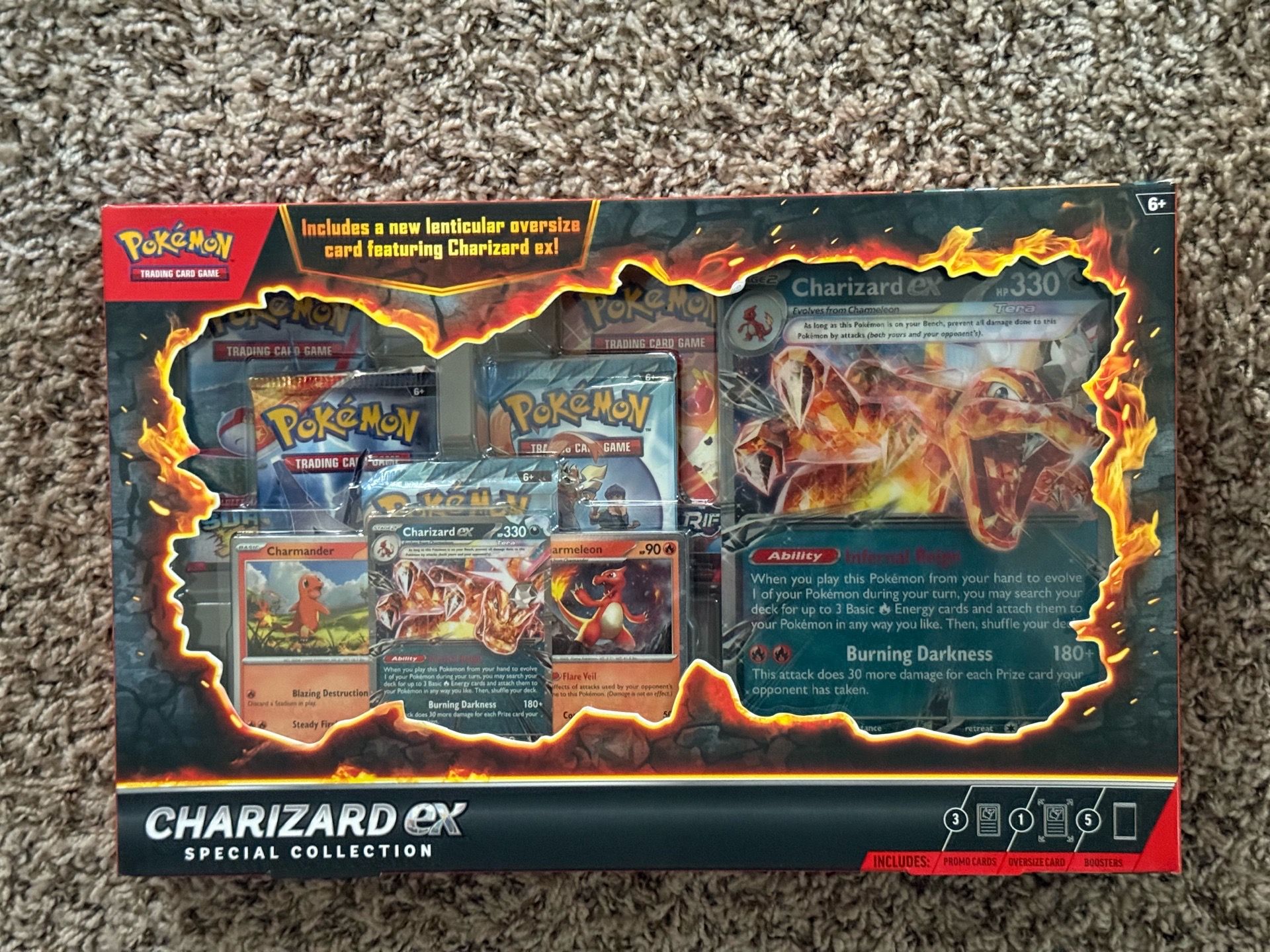 Charizard Ex Special Collection Box