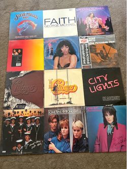 Vinyl Records English Music Only $10 each