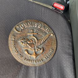 Commissary Store Bronze Plaque