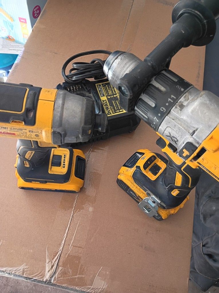 Combo Dé Taladros DeWalt Brushlees XR 20v