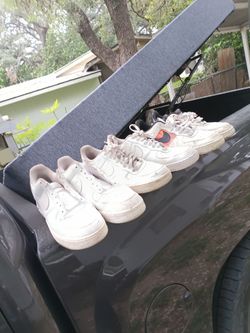 Nike shoes size 11½ for all 3 pairs