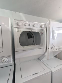 Stacked washers and dryer warranty included