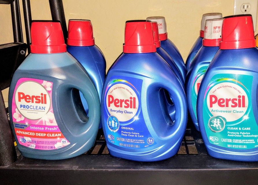 Persil Laundry Detergent 100fl Oz- $10 Each(Firm)