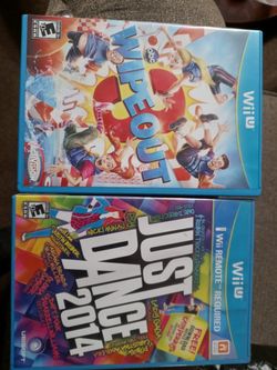 New Wii games wipe out and dance