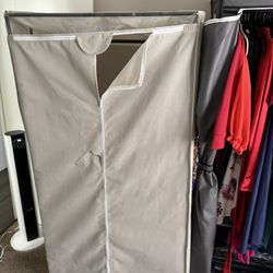 Portable Closet Zips Closed