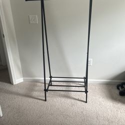 Clothes Rack Black  $20.00.