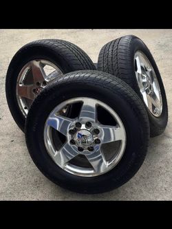 20" GMC 2500 STOCK WHEELS (8x180)