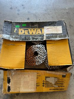 DeWalt 15° Coil Nails
