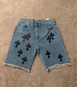 Chrome hearts jorts/jean shorts (34)