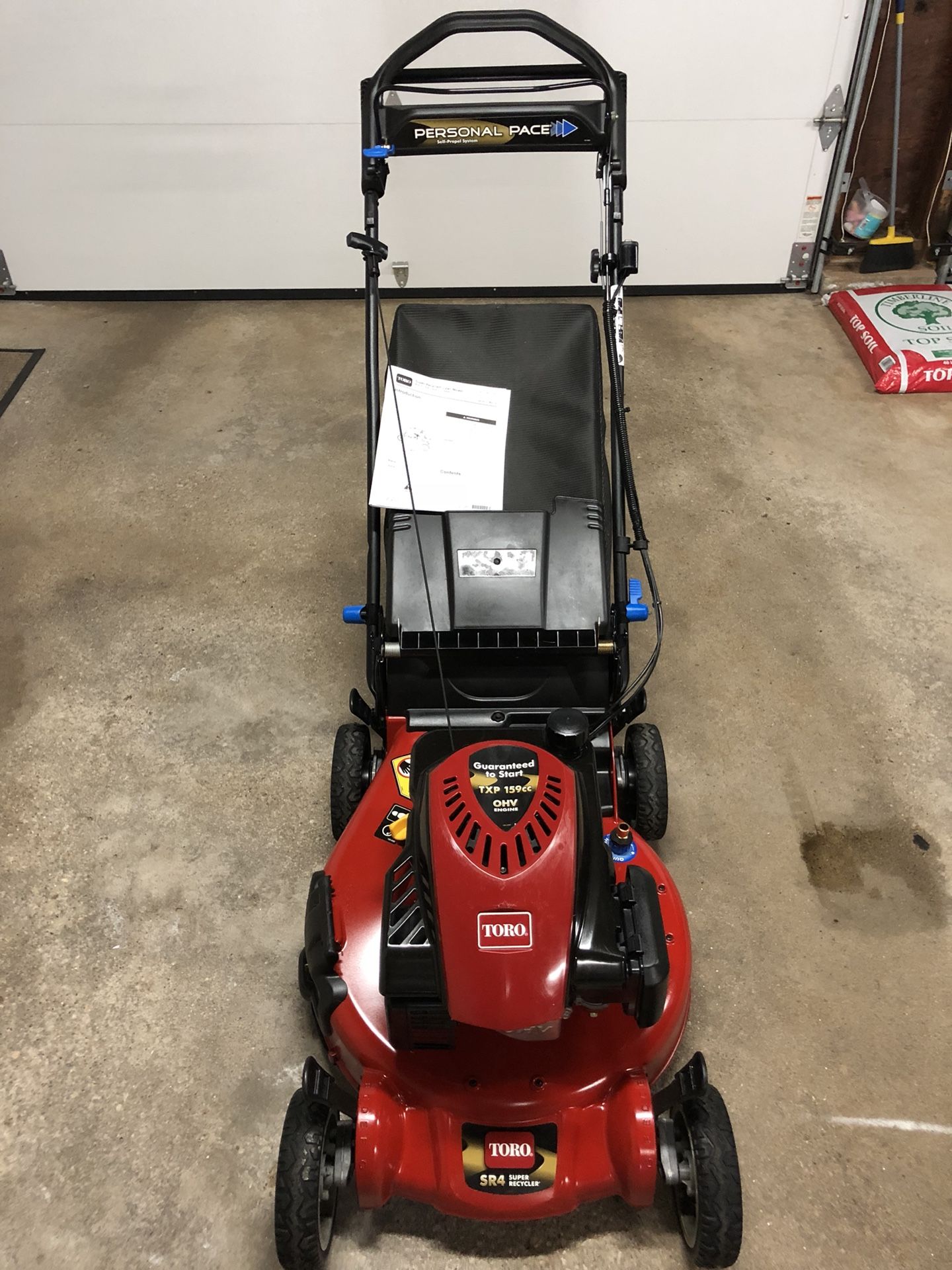 Toro super best sale recycler 159cc