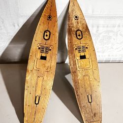 Lot of Two 1930S Era Pond Yachts. Great Restoration Project.