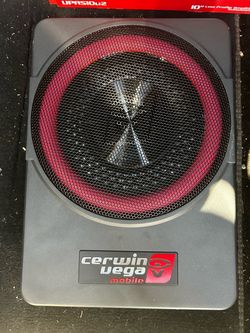 Cerwin Vega Mobile VPAS10v2 10" Amplified Subwoofer