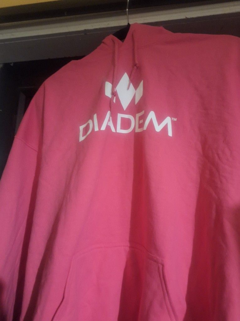 DIADEM TM Pink Jacket,  LX,  can Fit a medium And Large Person,  It Is not That big