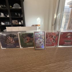 One Piece Booster Boxes And Psa 10 Gear 5 Luffy