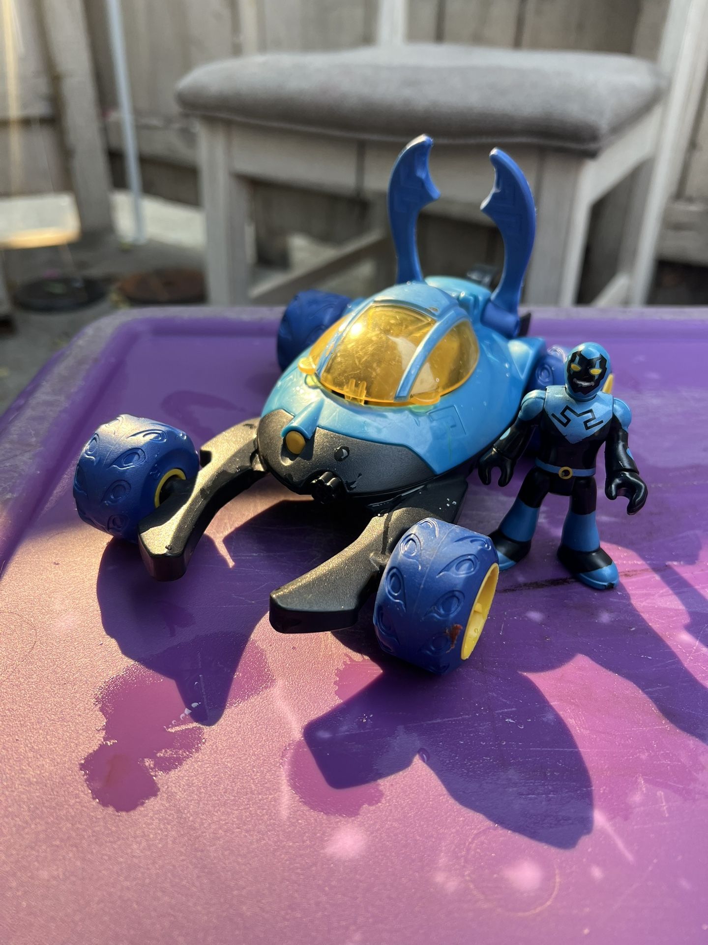 Imaginext Blue Beetle Toy