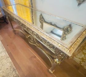 Estate style custom console table