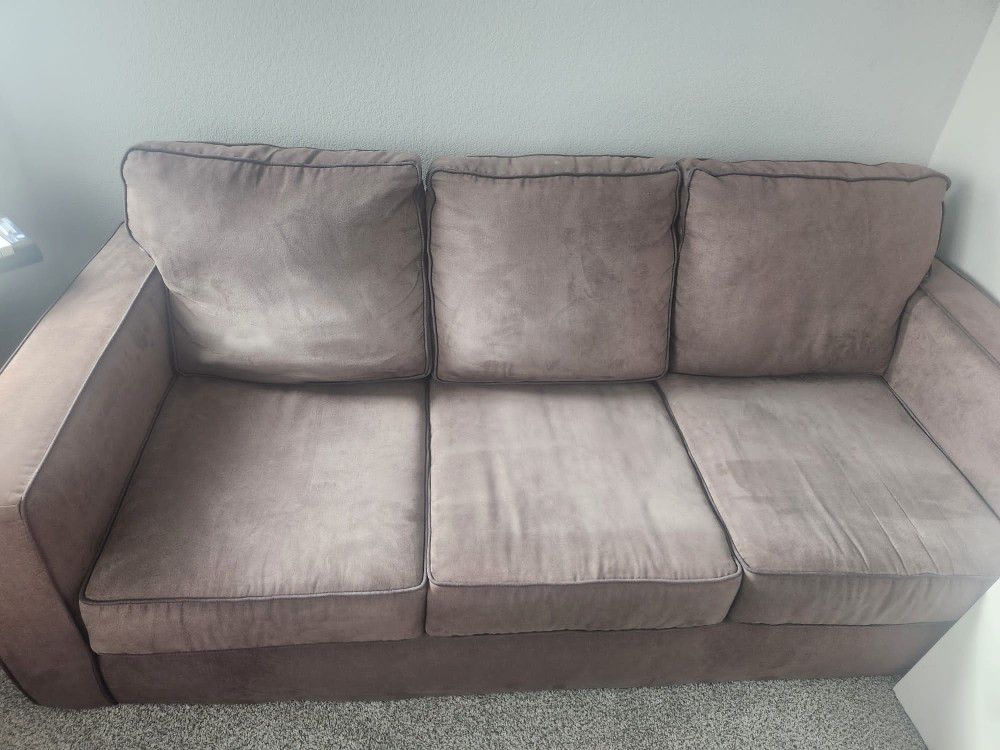Brown 3 Seater Couch