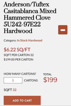 Anderson Hammered Clove Flooring