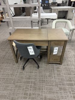 Steve Silver Dexter Home Office Lift-Top Desk - Driftwood (Light Gray-Brown)