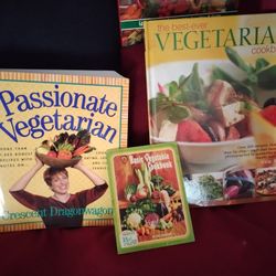 3  Vegetarian Type Cook Books