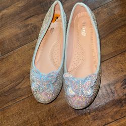 Rhinestone Girl Flats 