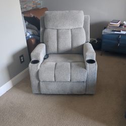 Massage Recliner W/ Heating & Massage Remote 