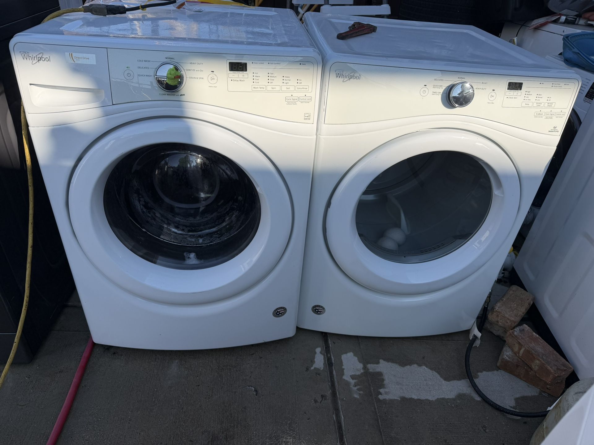 Whirlpool Washer And Dryer
