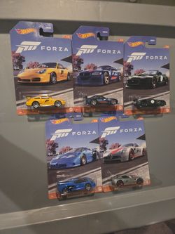 Hot Wheels FORZA 5 CAR SET