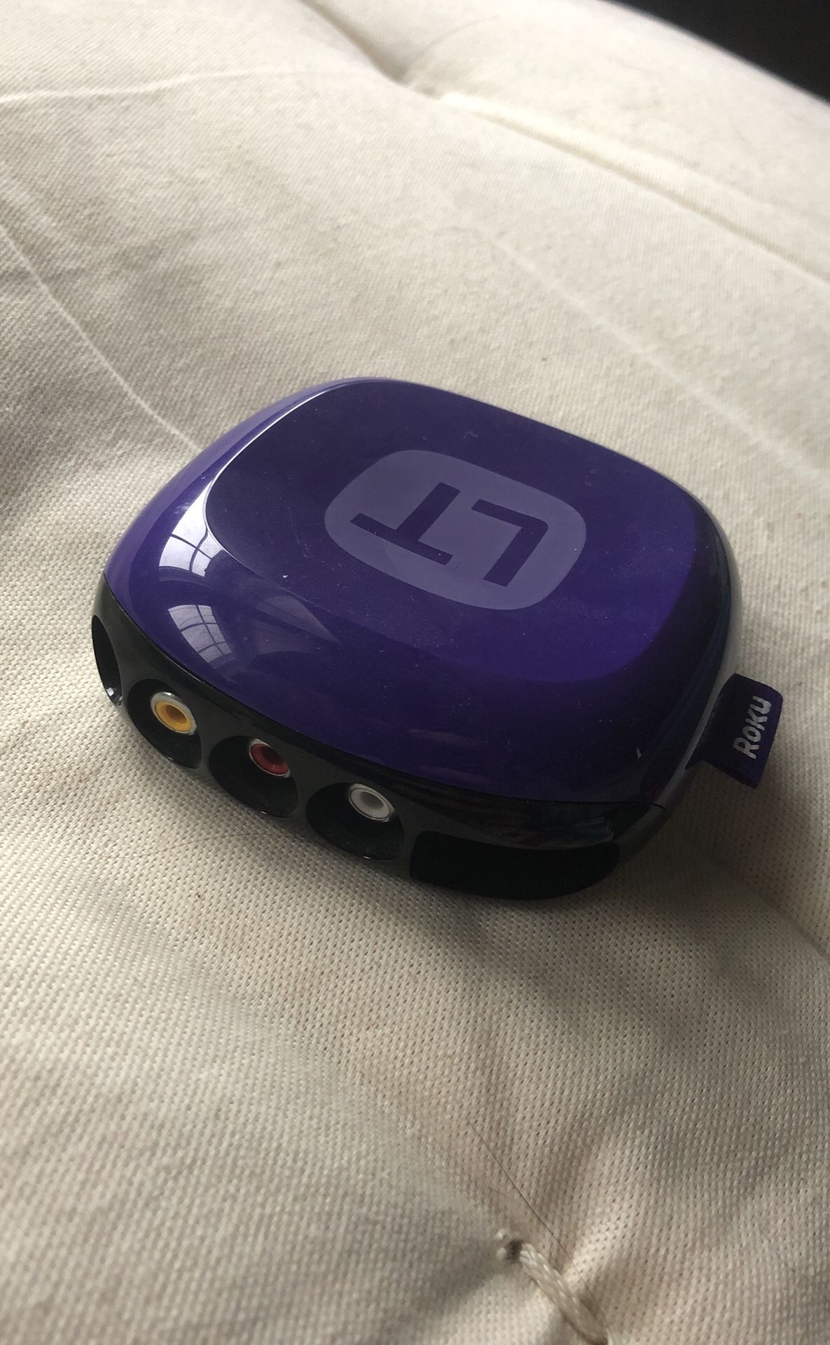 ROKU box (plugs not included)