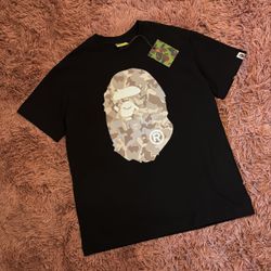 Men's Bape Camo Big Ape Head Tee