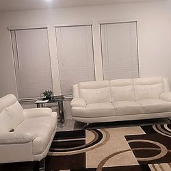 Well Condition Sofa With Side Table 