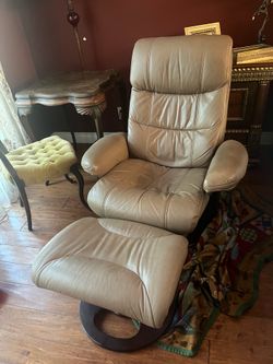 Couch with  foot stool