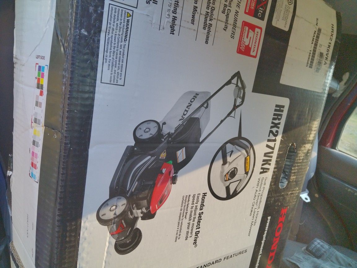Honda Mower Hrx217vka