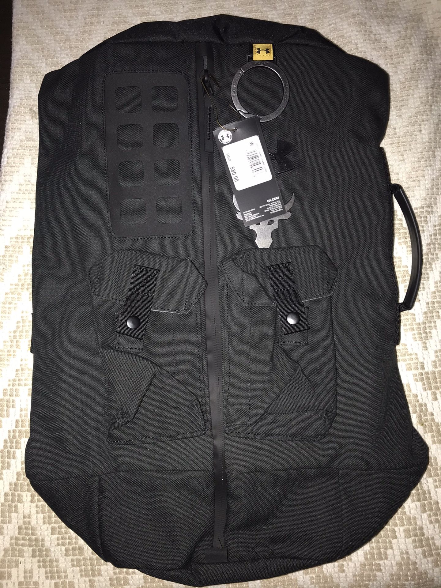 NWT Under Armour Project Rock Backpack. No deliveries