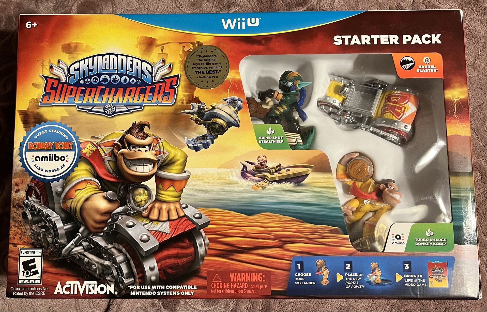 Skylanders: Mobile SuperChargers Racing Game Starter for Wii-U