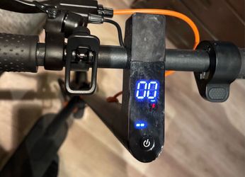 Electric scooter.