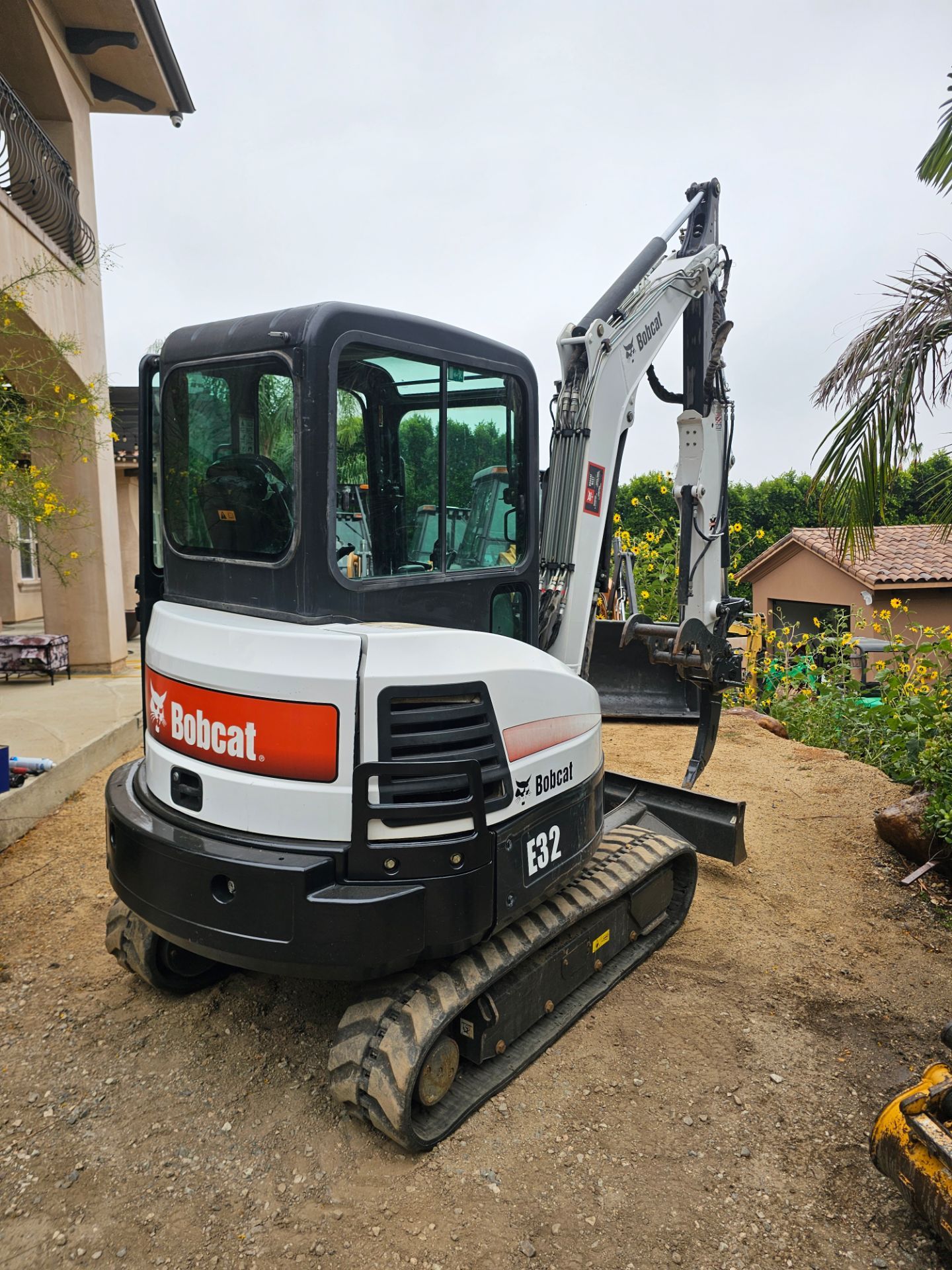 Bobcat excavator