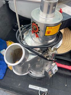 Rong Tsong Pulverizer Mill, Hammer, Grinder, herb, grinder 6-1/2" Dia,, 1 HP