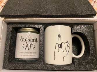 Engaged AF CANDLE & MUG