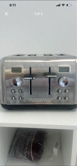 Farberware 4-Slice Stainless Steel Toaster