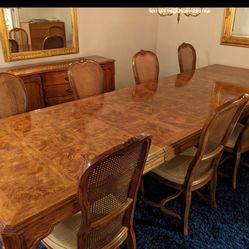 Drexel Heritage dining table and chairs