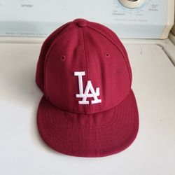 GENUINE BURGUNDY LA USED CAP 