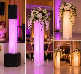 Elegant LED Light Column - Wedding, Party & Event Decor
