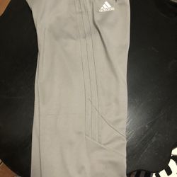 Mens Grey Adidas baseball pants