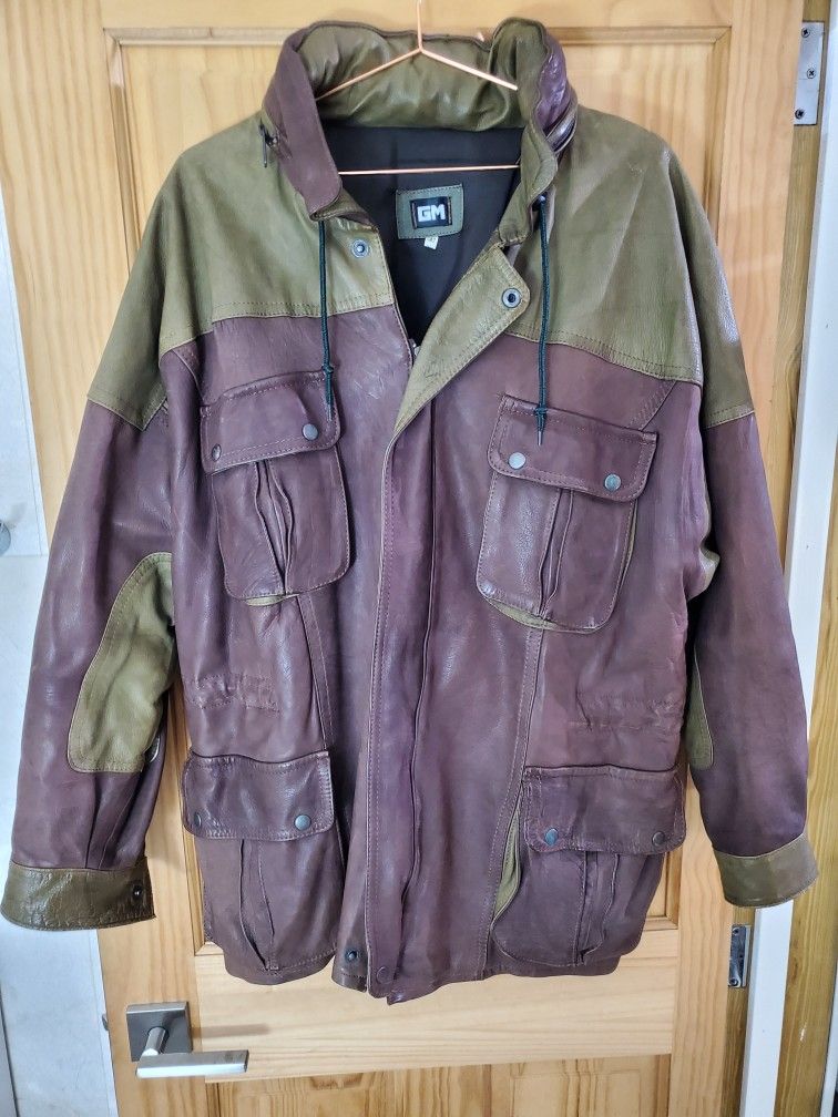 GM Leather Jacket Large