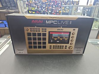 Akai Mpc Live 2 Drum Machine Gold Limited Edition