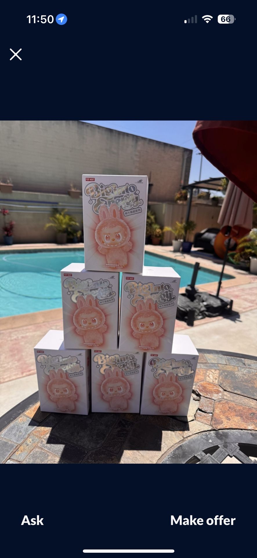 Labubu Big Into Energy Sealed Blind Box