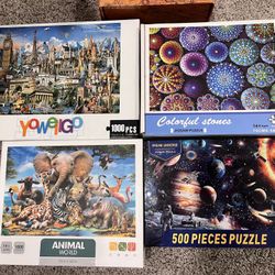 Jigsaw puzzle （4 packs）