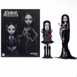 Confirmed Order- Monster High Skullector Addams Family Doll 2 Pack