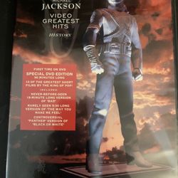 MICHAEL JACKSON Video Greatest Hits History (DVD-2000)
